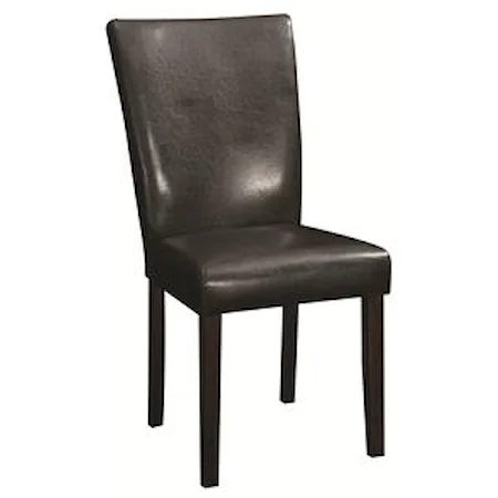 Casual Upholstered Side Chair